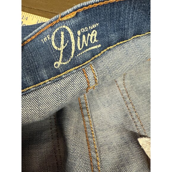 Old Navy The Diva  Denim Jeans Size 4 Regular Mid-Rise - Picture 6 of 7